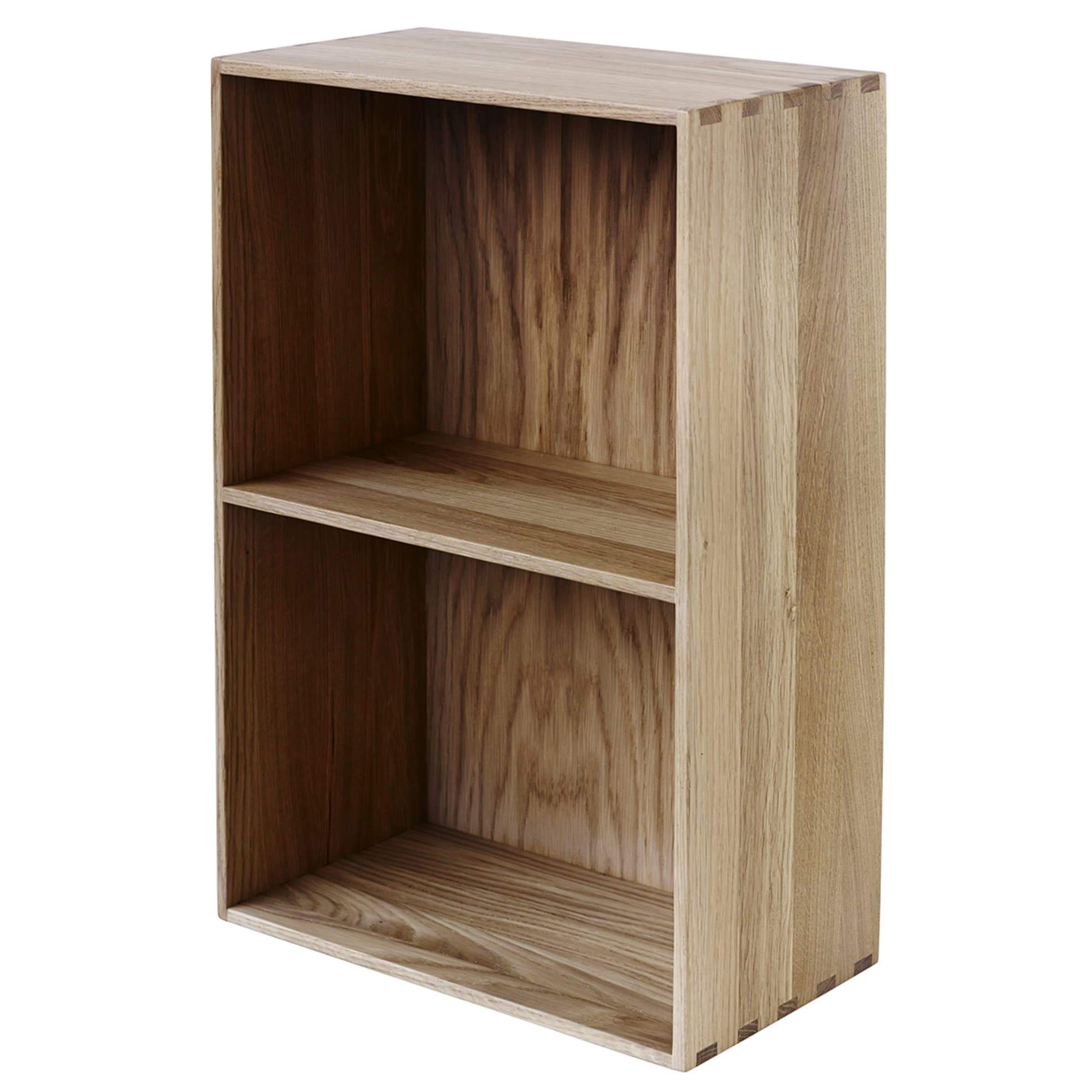 Fdb Møbler B98 bogreol, lakeret eg, 36x54x20cm