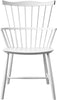 Fdb Møbler Børge Mogensen Chair In Beech, White, H 90cm