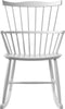 Fdb Møbler Børge Mogensen Rocking Chair Beech, White, H 90cm