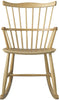 Fdb Møbler Børge Mogensen Rocking Chair Oak, Natural, H 90cm