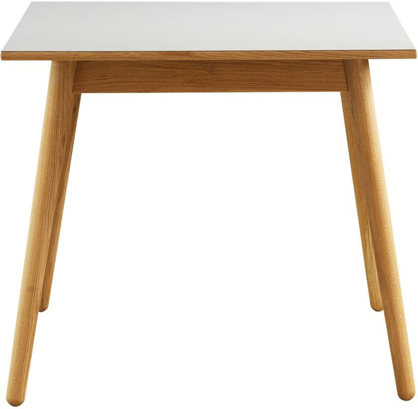 FDB Møbler C35 Spisebord Beech, White Linoleum Table Top, 82x82cm