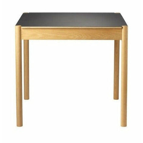 Fdb Møbler C44 Table 80x80 Cm, Natural/Black