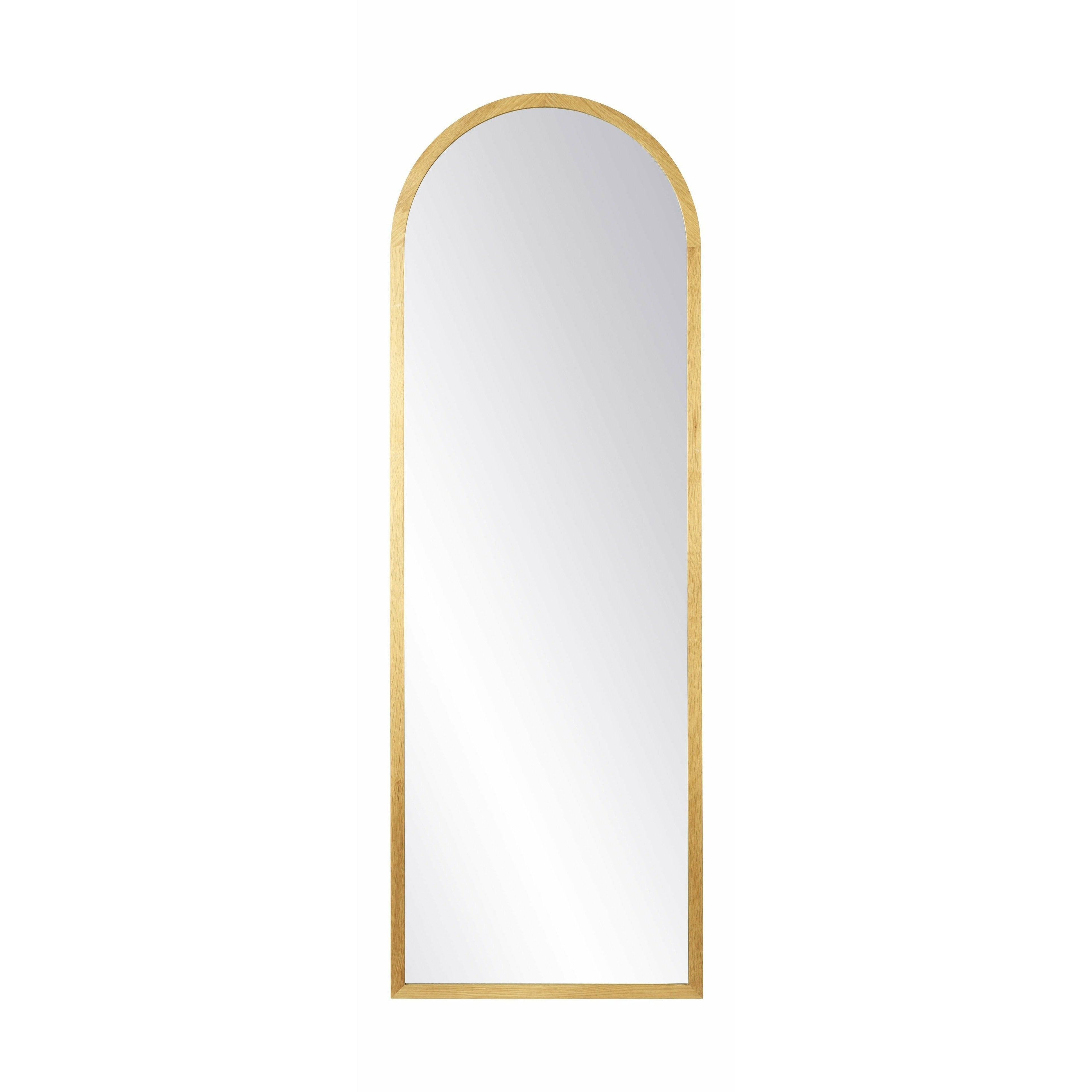 Fdb Møbler I2 Mossø Mirror 160x55 Cm, Natural Brown