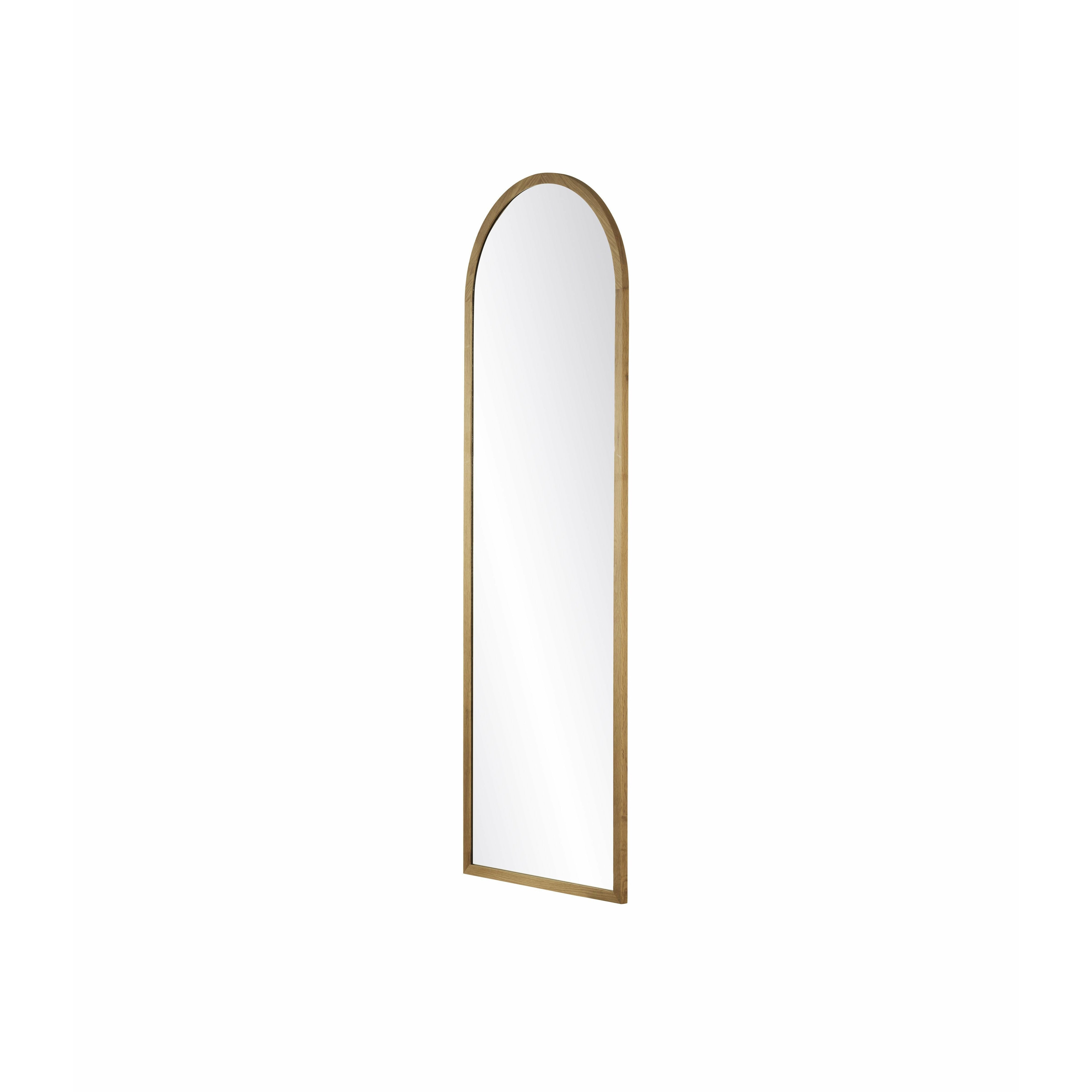 FDB Møbler I2 Mossø Mirror 160x55 cm, naturlig brun