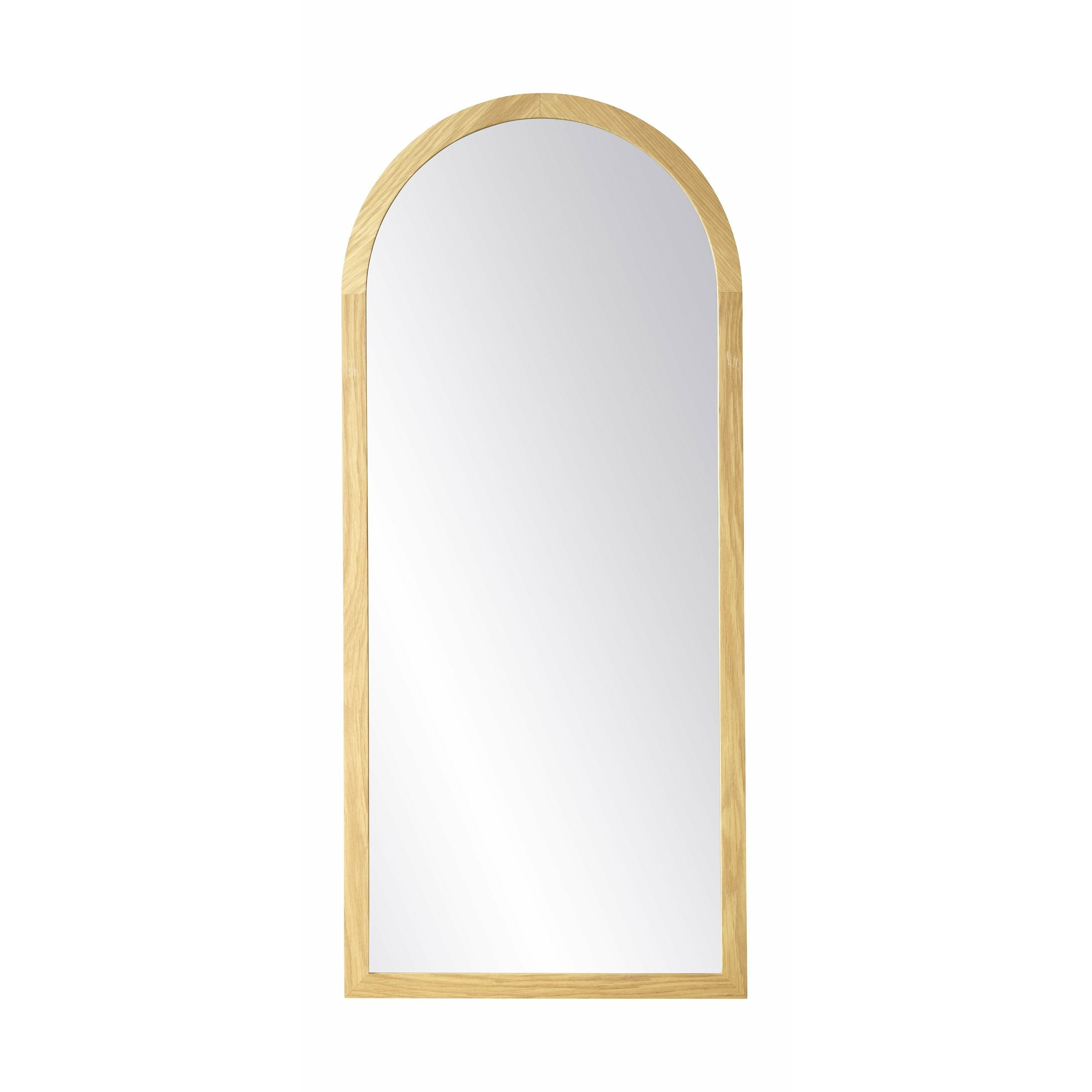Fdb Møbler I2 Mossø Mirror 90x40 Cm, Natural Brown