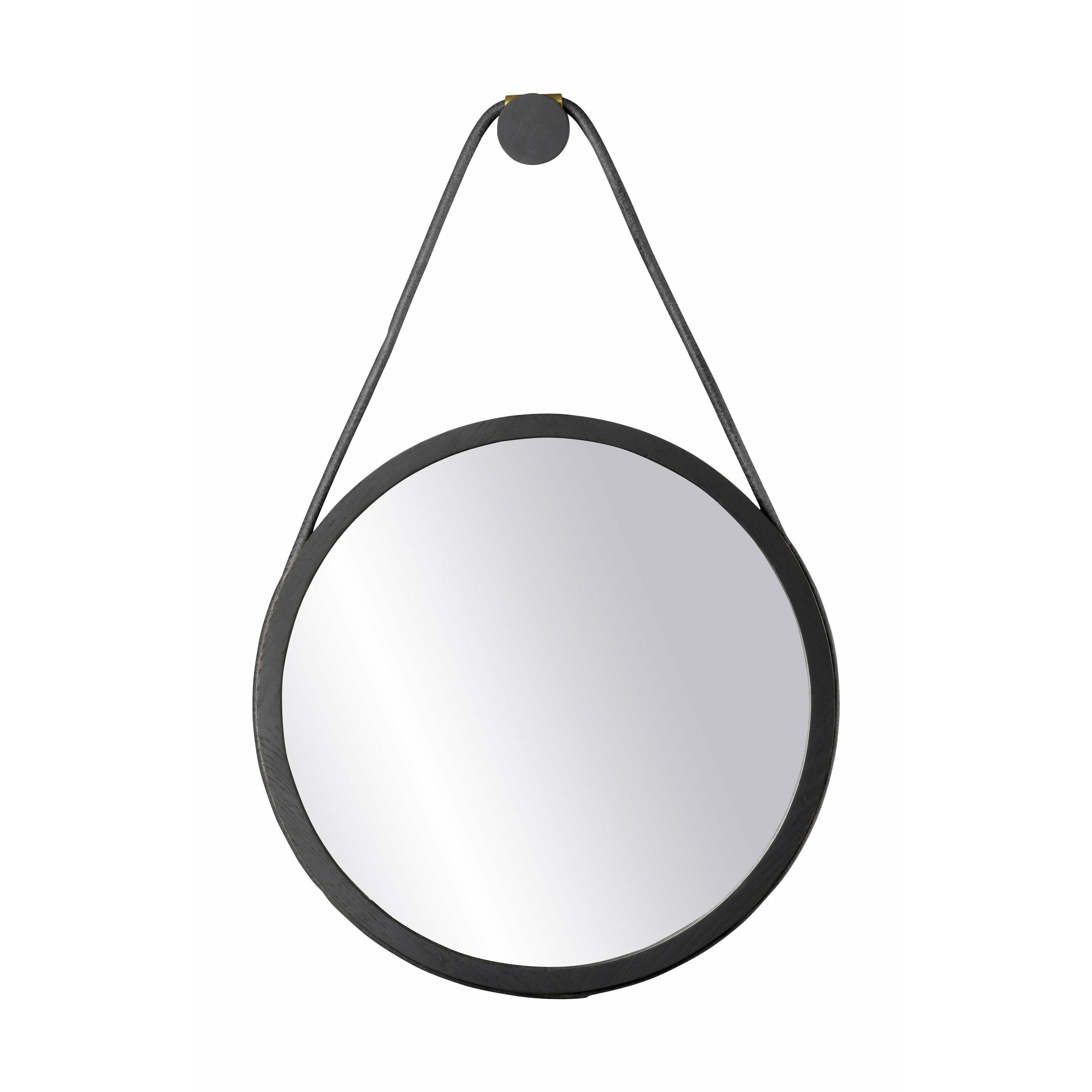 Fdb Møbler I3 Mossø Mirror ø 40 Cm, Black