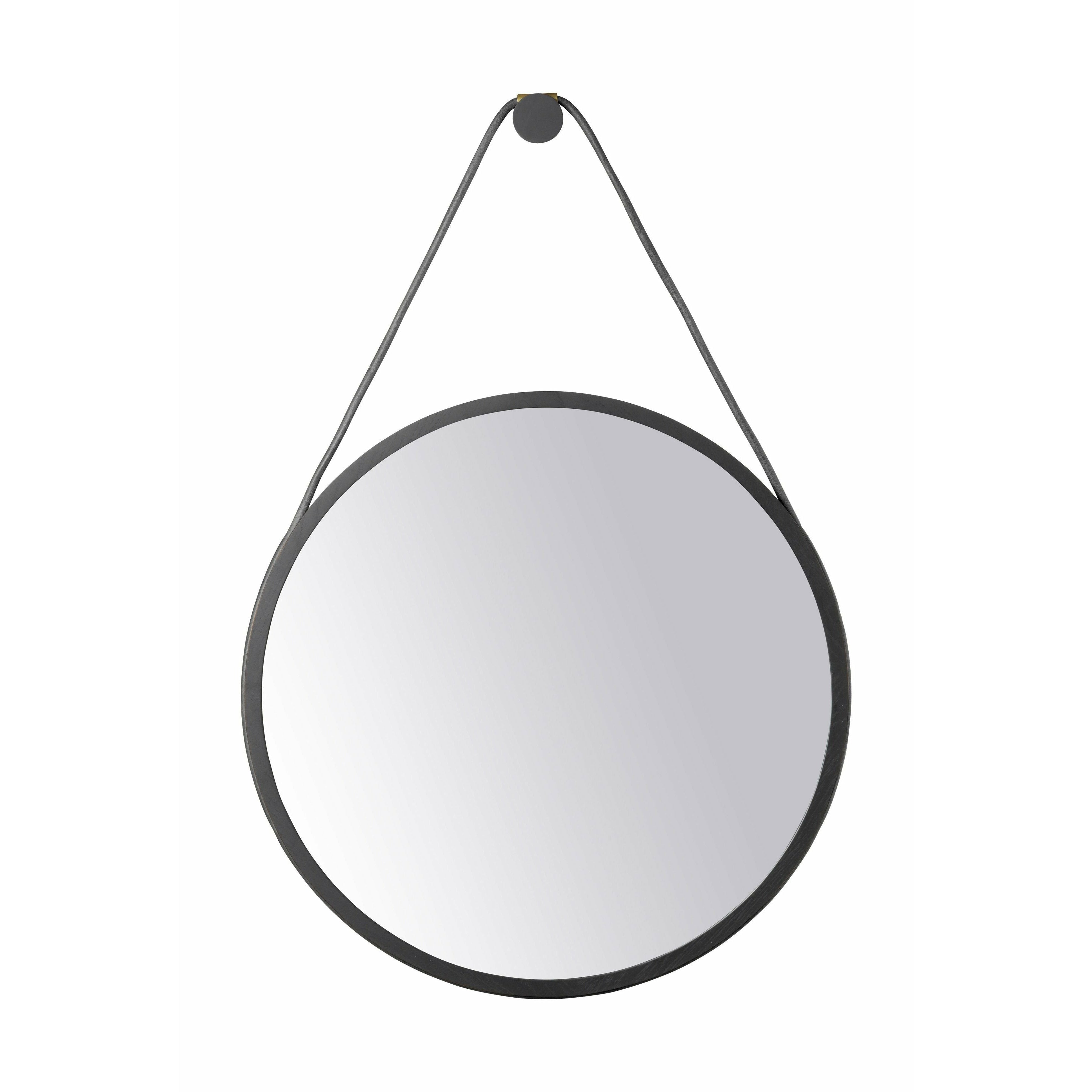 Fdb Møbler I3 Mossø Mirror ø 60 Cm, Black