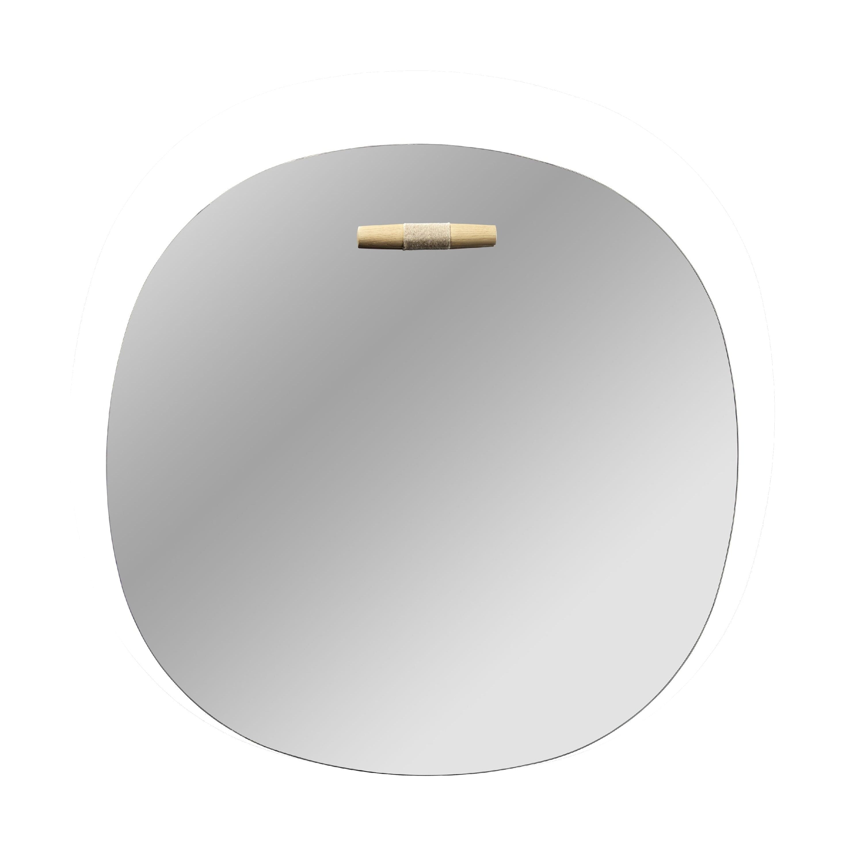 [product_category]-Fdb Møbler I4 Birksø Mirror ø50 Cm, Natural-FDB Møbler-5715054007770-I430110011-FDB-1
