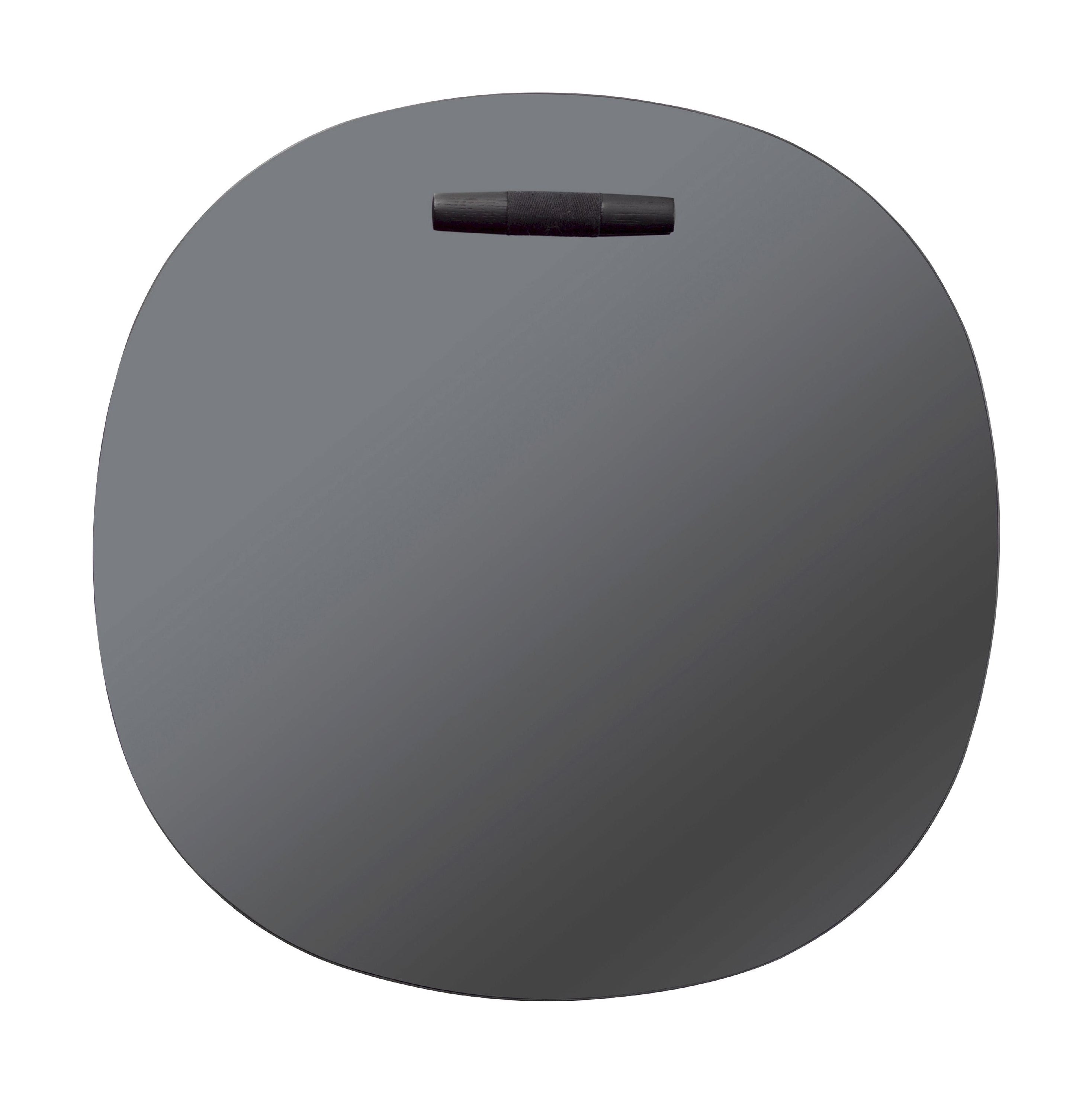 [product_category]-Fdb Møbler I4 Birksø Mirror ø70 Cm , Black-FDB Møbler-5715054007817-I430201022-FDB-1