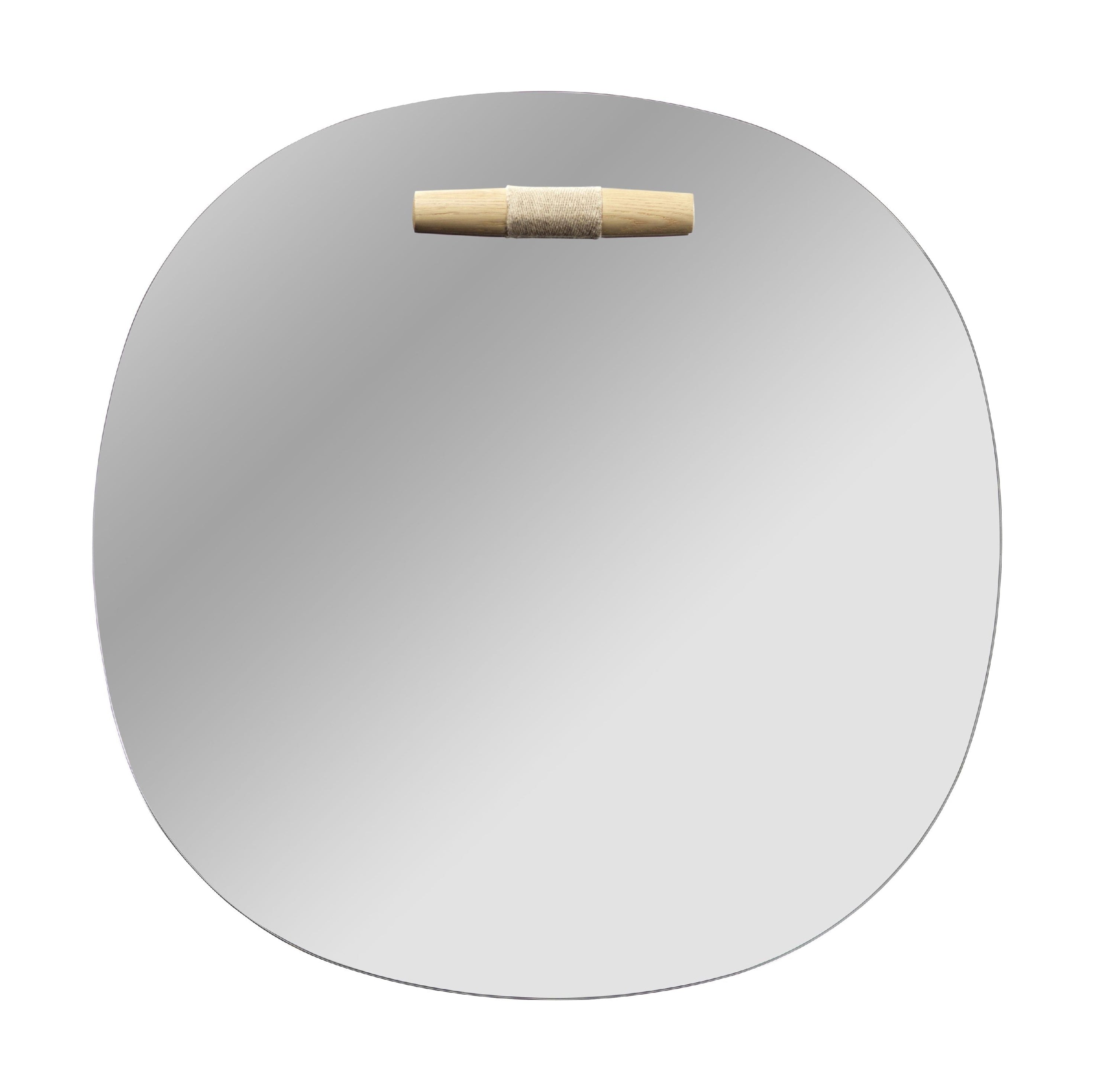 [product_category]-Fdb Møbler I4 Birksø Mirror ø70 Cm , Natural-FDB Møbler-5715054007794-I430110021-FDB-1