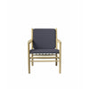 Fdb Møbler J147 Armchair Natural/Mørkeblå