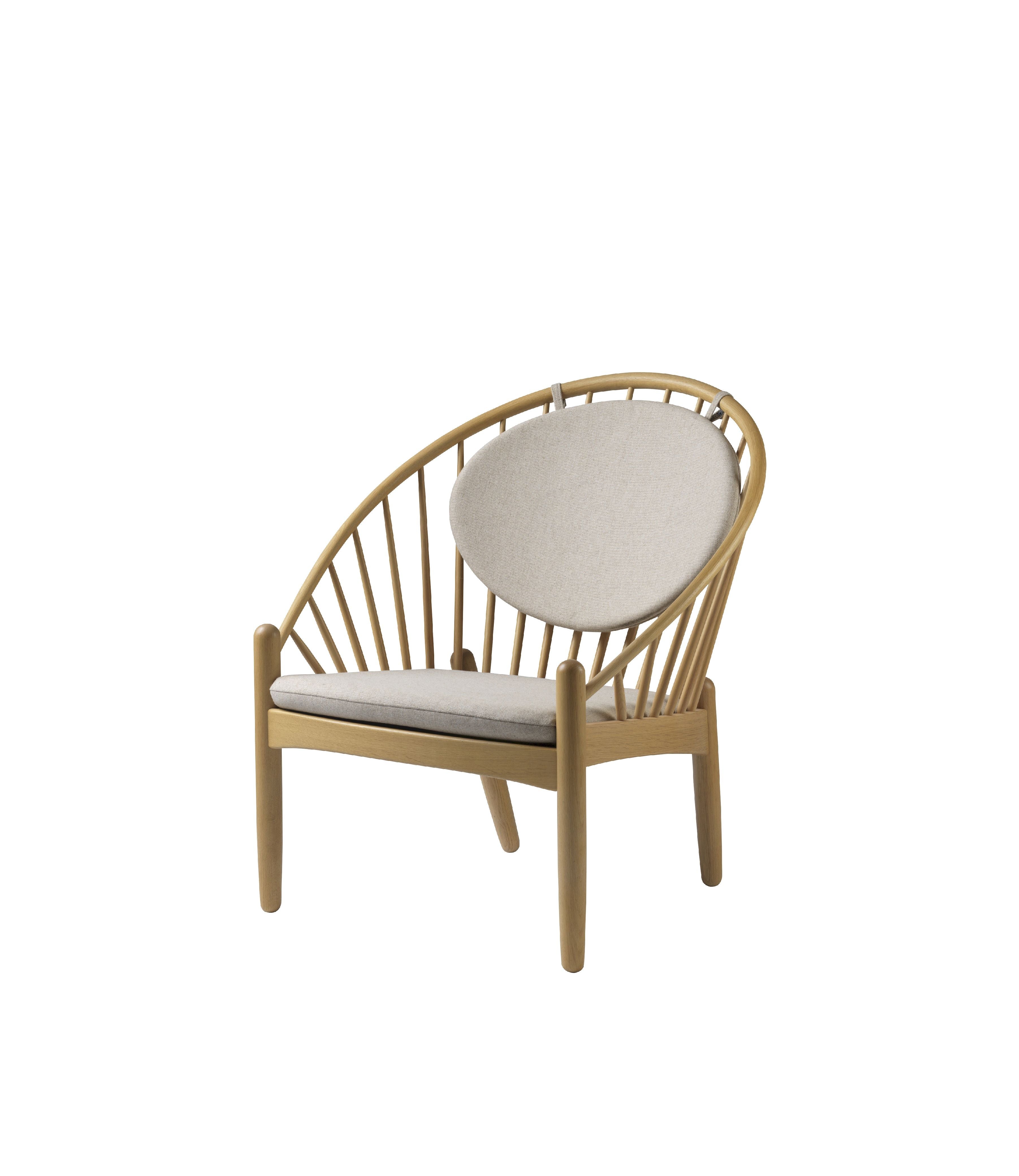 [product_category]-Fdb Møbler J166 Jørna Armchair, Oak/Lacquered Beige-FDB Møbler-5715054009576-J1663001100615-FDB-2