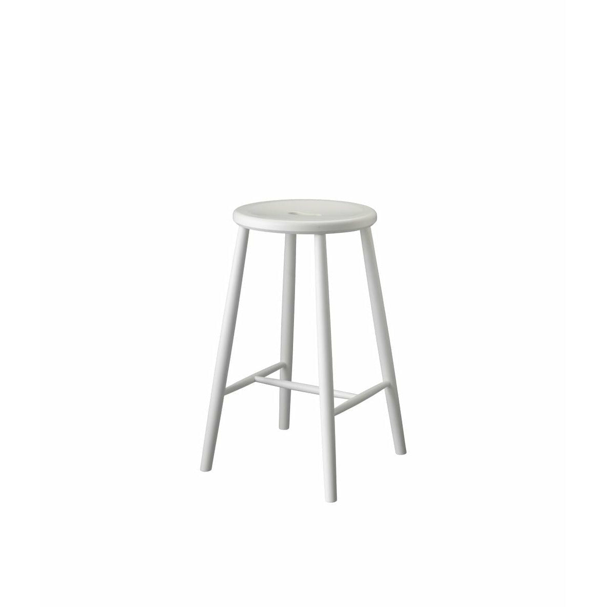 FDB Møbler J27 C BARECHOLPE BEECH, HVID