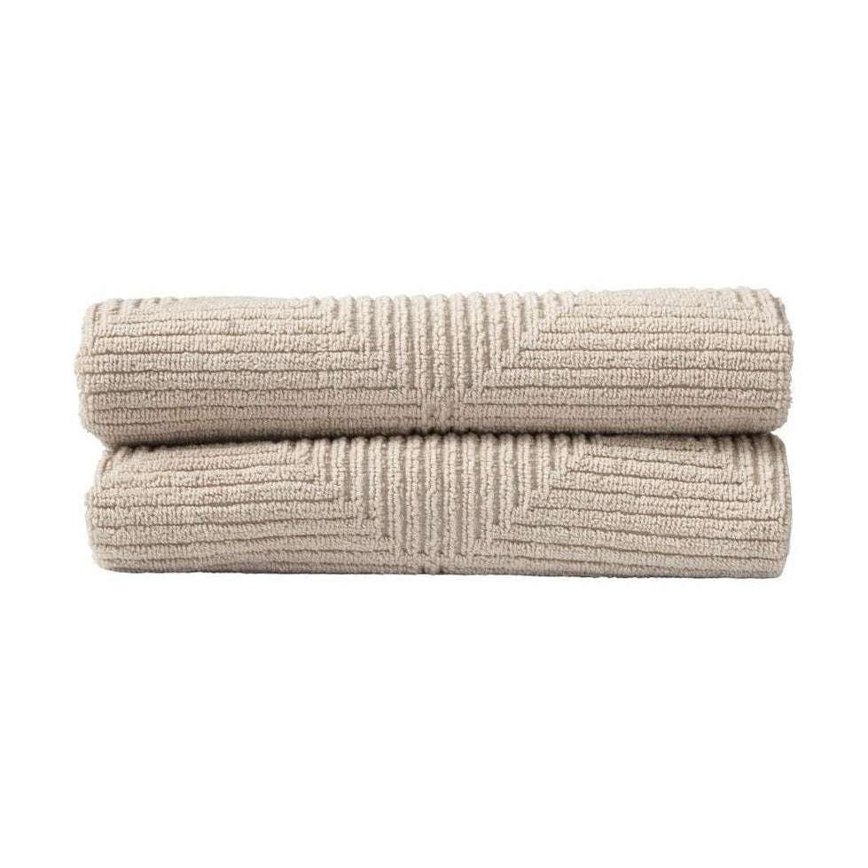 Fdb Møbler Kirkeby Towel 2 Pcs., Beige