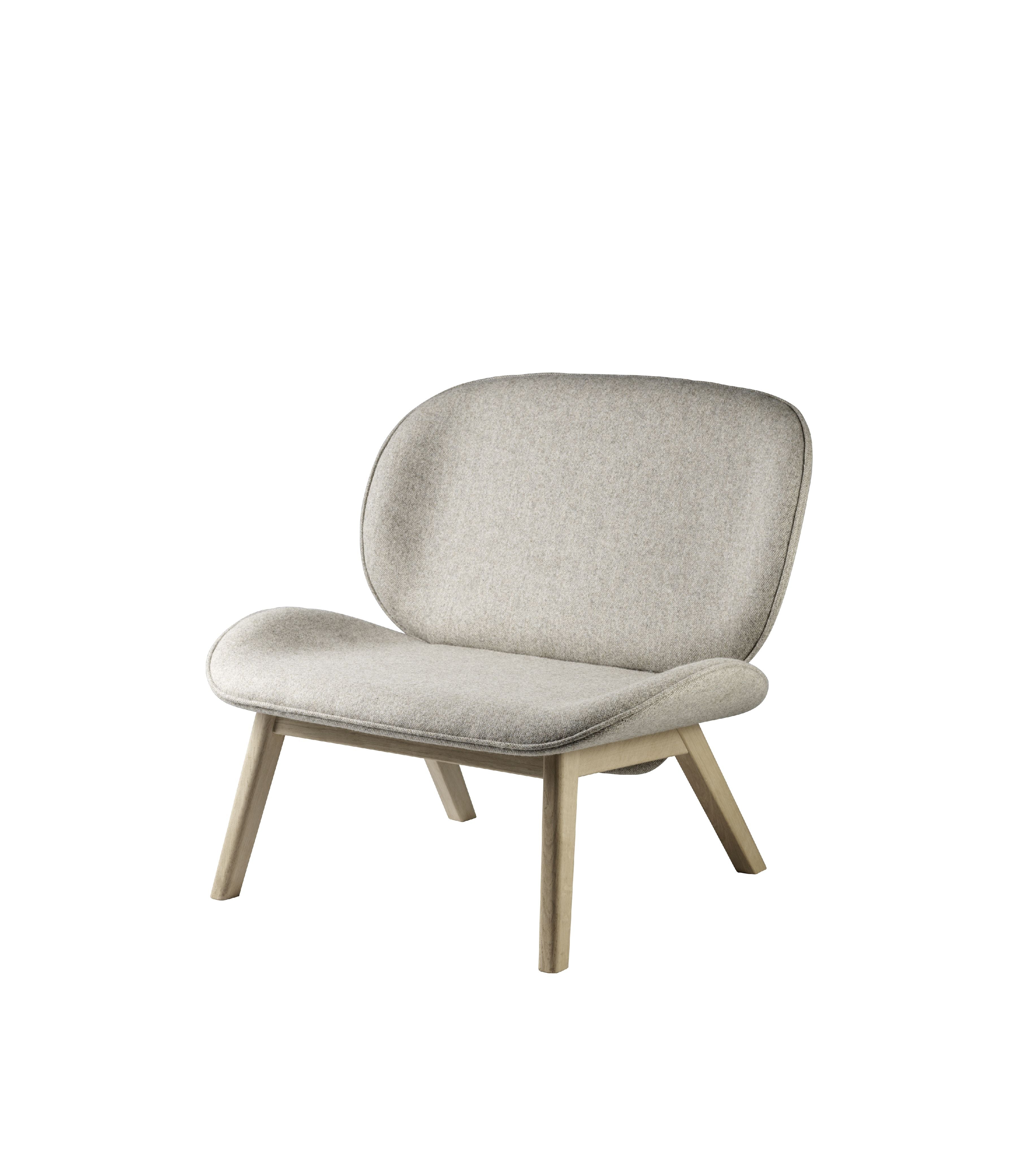 [product_category]-Fdb Møbler L32 Suru Lounge Chair, Oak/Dark Beige-FDB Møbler-5715054008845-L32N301100303-FDB-2