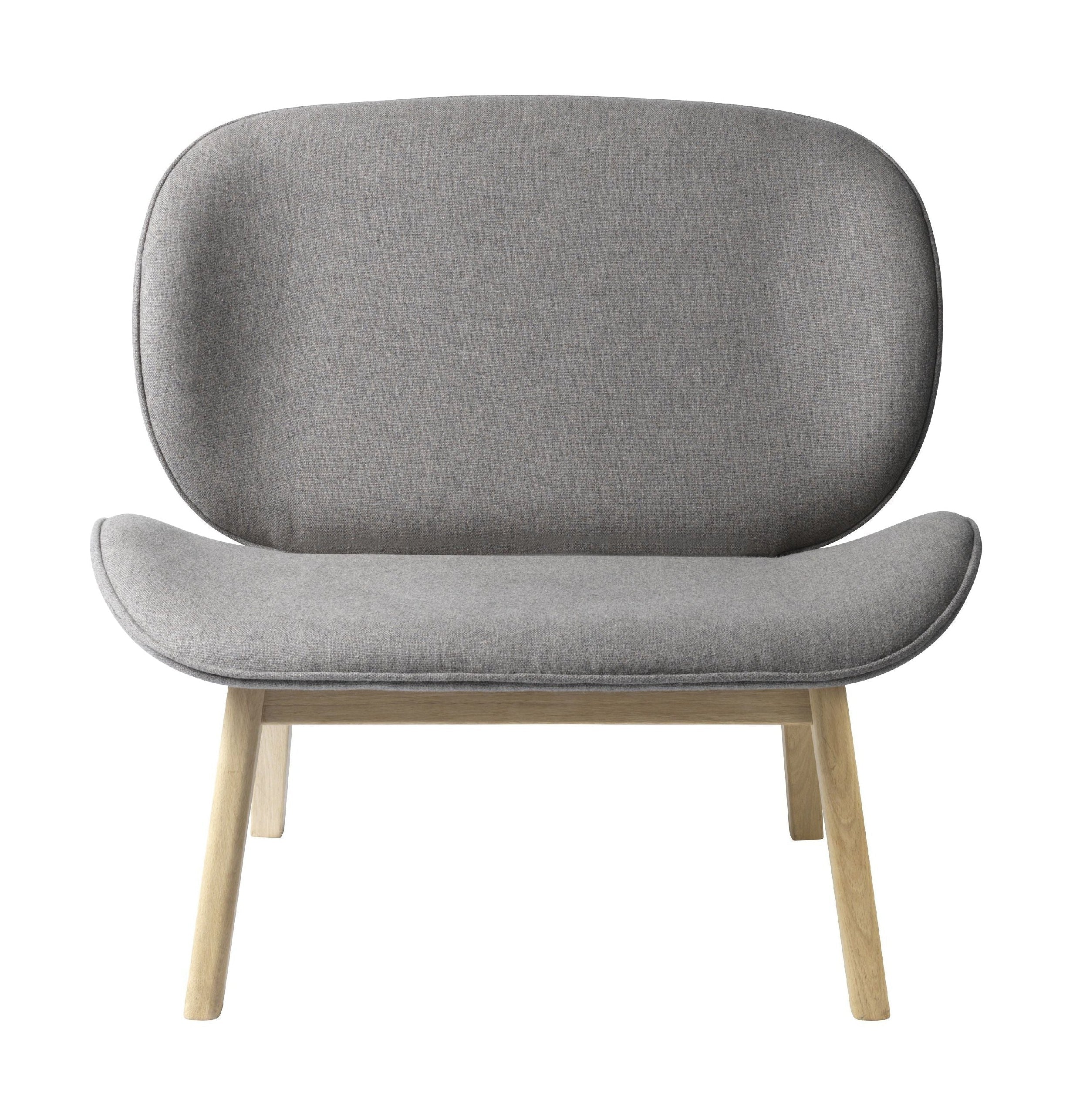 [product_category]-Fdb Møbler L32 Suru Lounge Chair, Oak/Grey-FDB Møbler-5715054008821-L32N301100102-FDB-1
