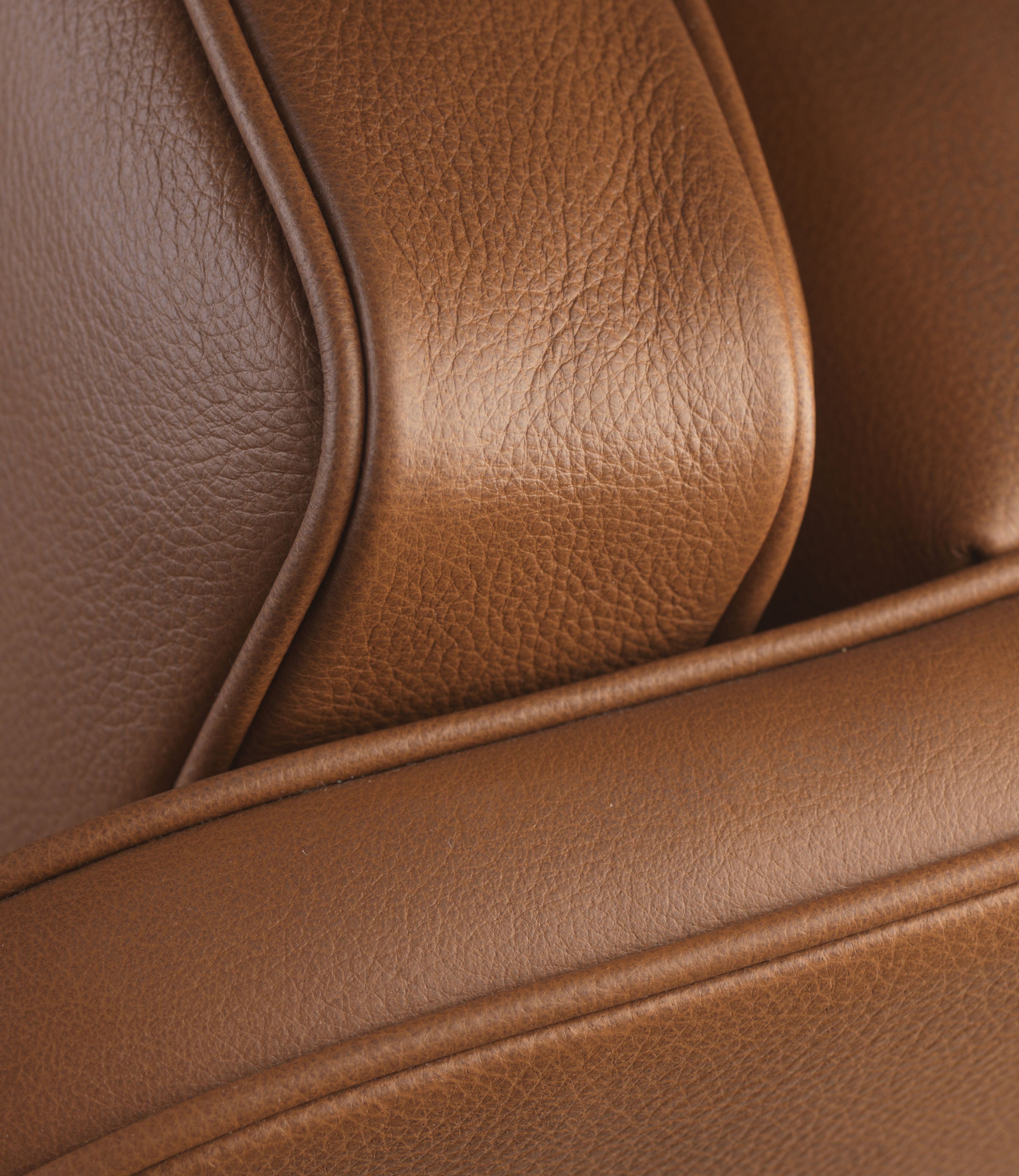 [product_category]-Fdb Møbler Mk46 Mogens Koch 3 Pers. Sofa, Oak/Cognac Leather-FDB Møbler-5715054012651-L433001100101-FDB-5