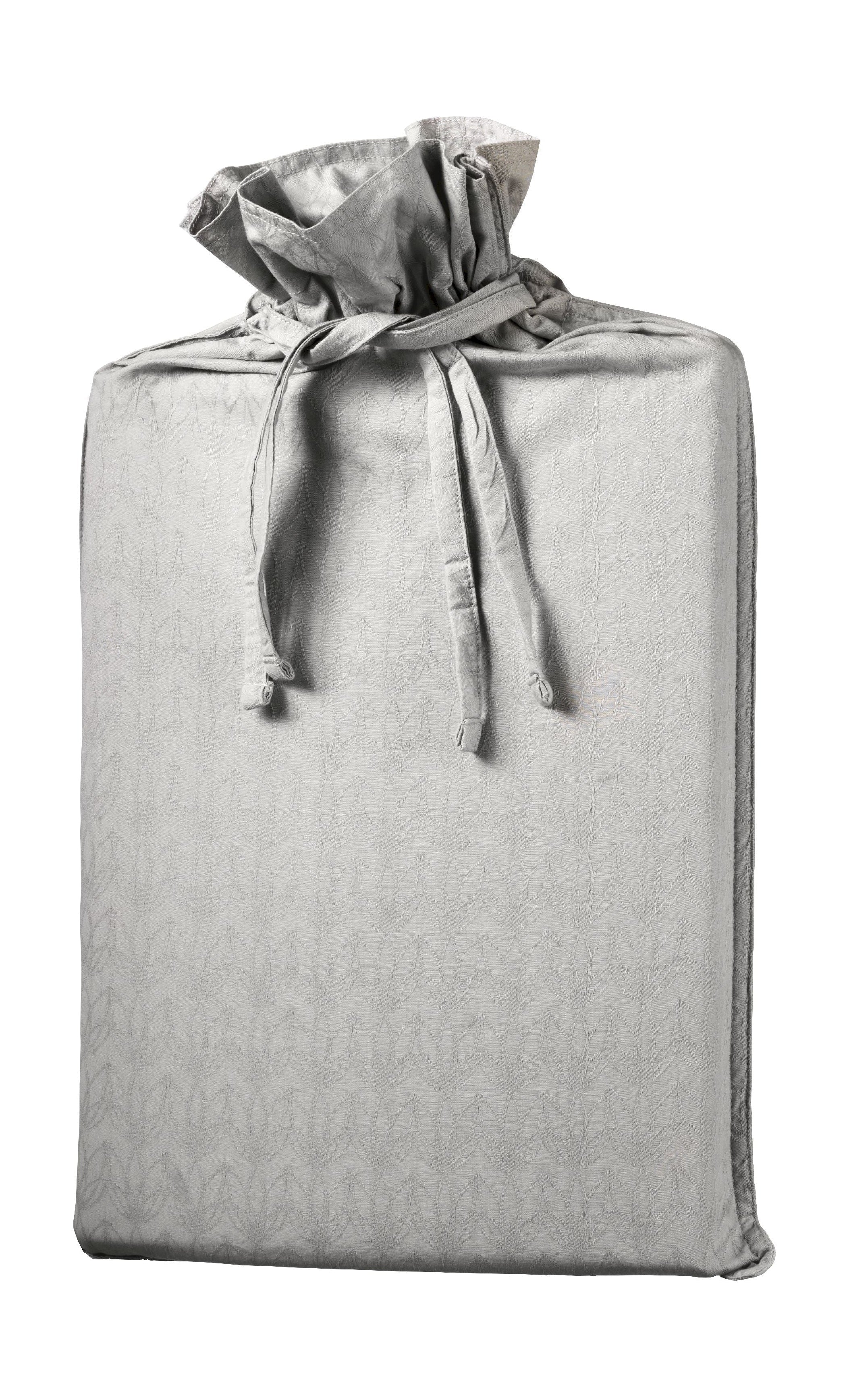 [product_category]-Fdb Møbler R34 Bed Linen Set With Buttons 140x220 Cm, Light Grey-FDB Møbler-5715054007602-R34S03103-FDB-1