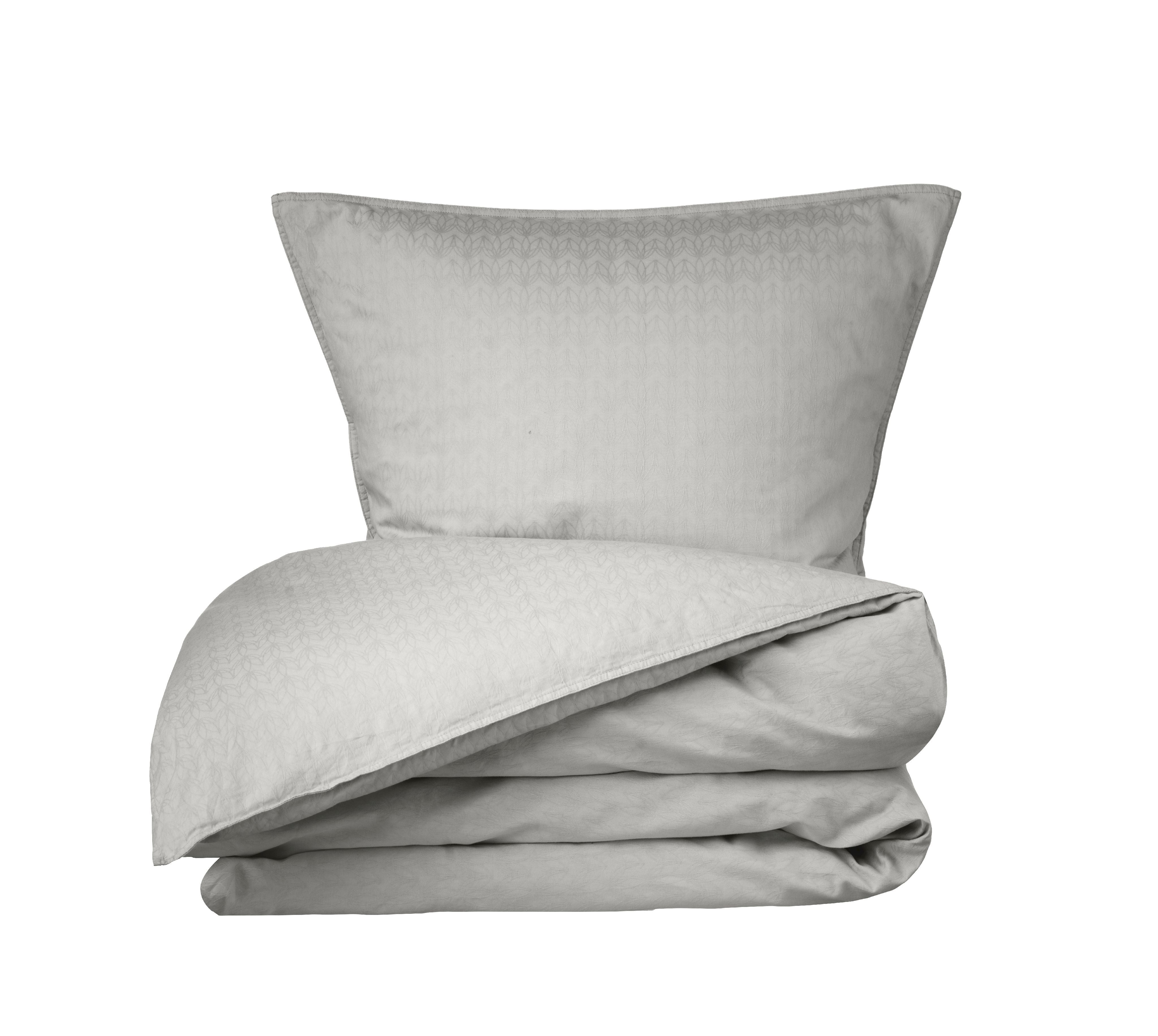 [product_category]-Fdb Møbler R34 Bed Linen Set With Buttons 140x220 Cm, Light Grey-FDB Møbler-5715054007602-R34S03103-FDB-3