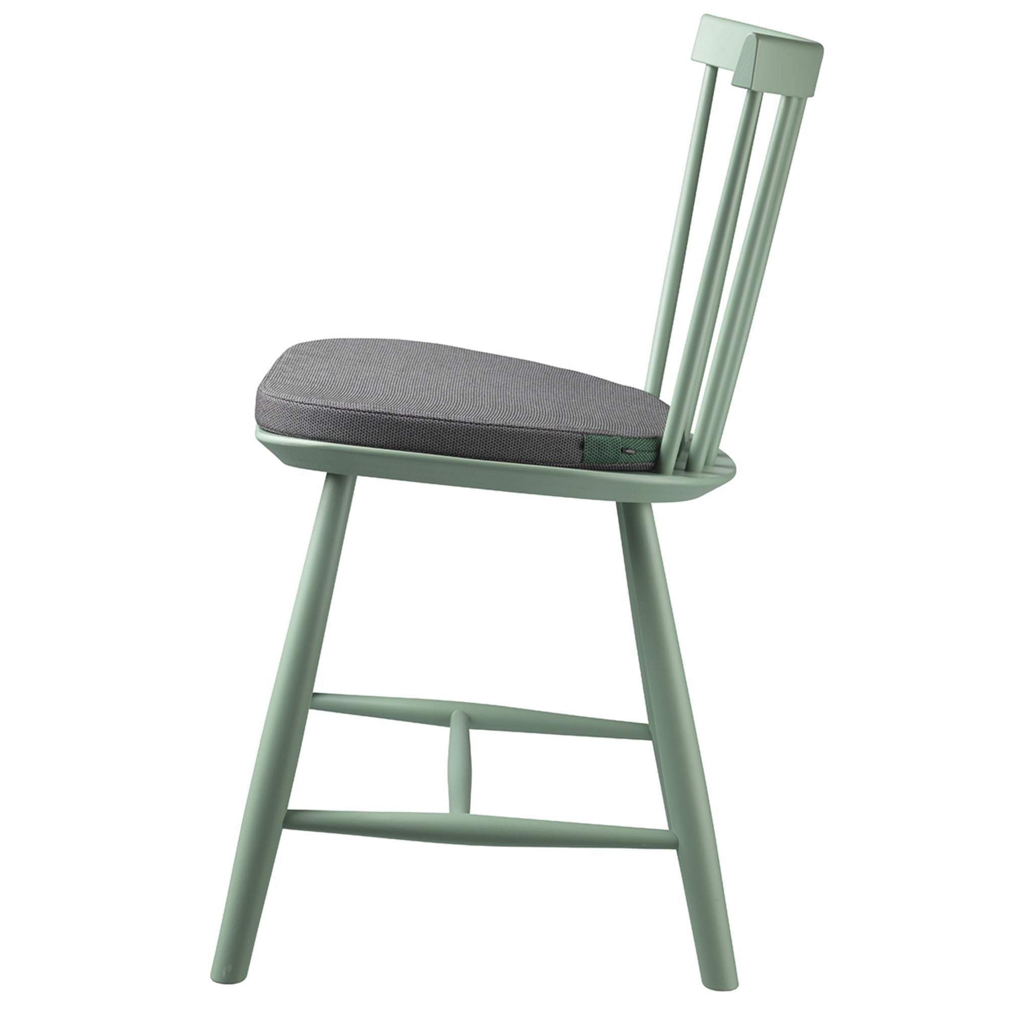 [product_category]-Fdb Møbler R4 Seat Cushion For J46 Chair, Grey/Green-FDB Møbler-5700381651642-R401102-FDB-2