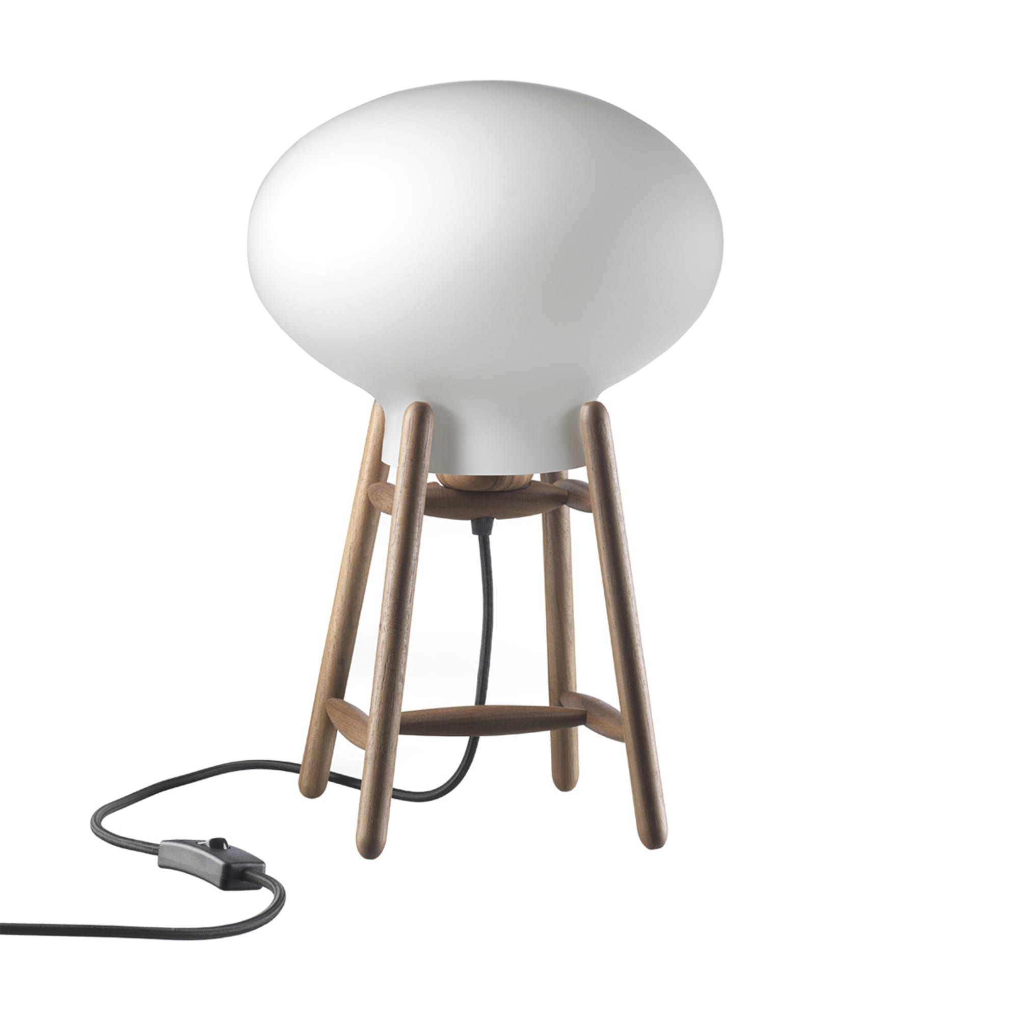 Fdb Møbler U4 hiti bordlampe, naturlig/opal