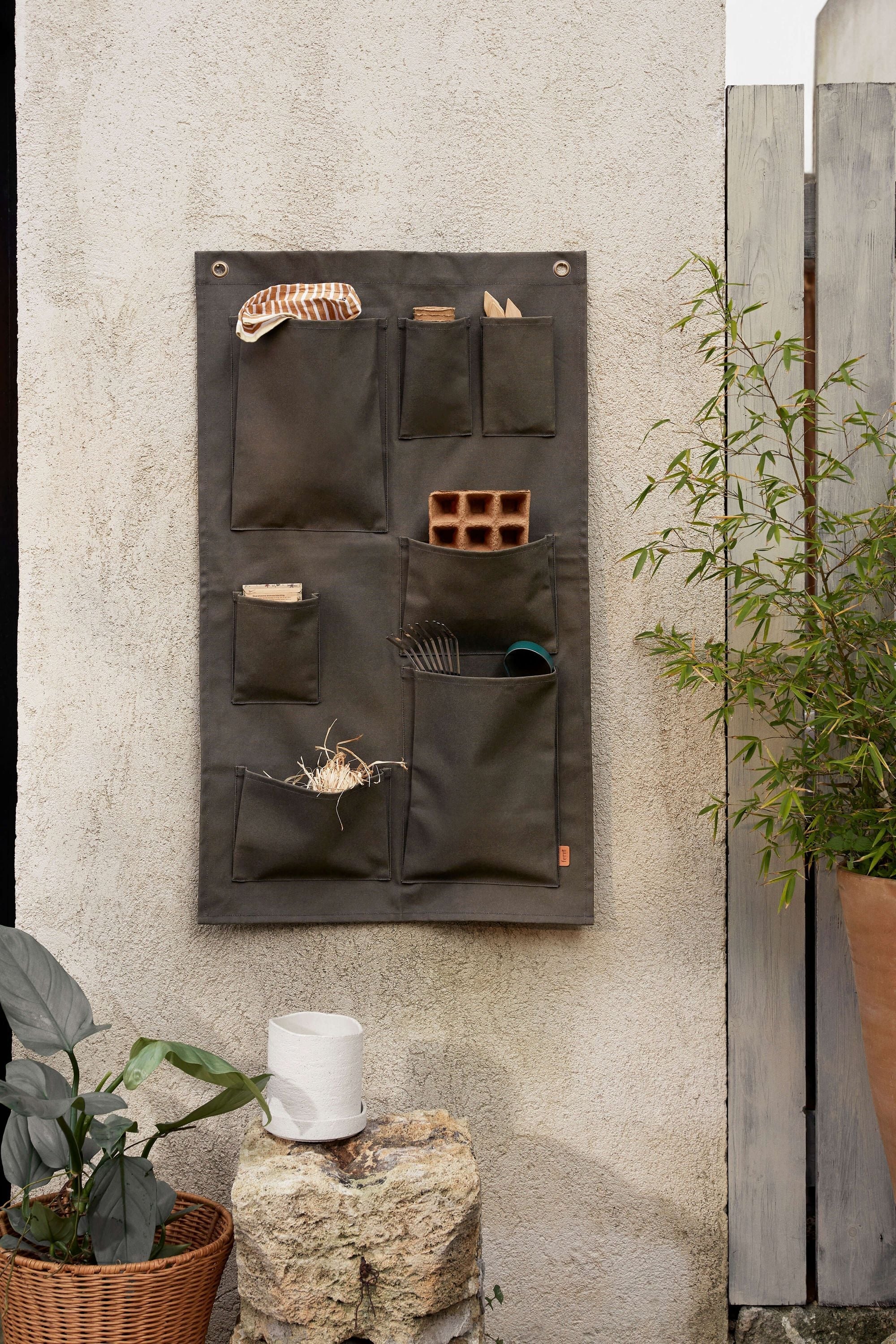 [product_category]-Ferm Living Bark Garden Wall Storage, Olive-Ferm Living-5704723305484-1104267582-FER-2