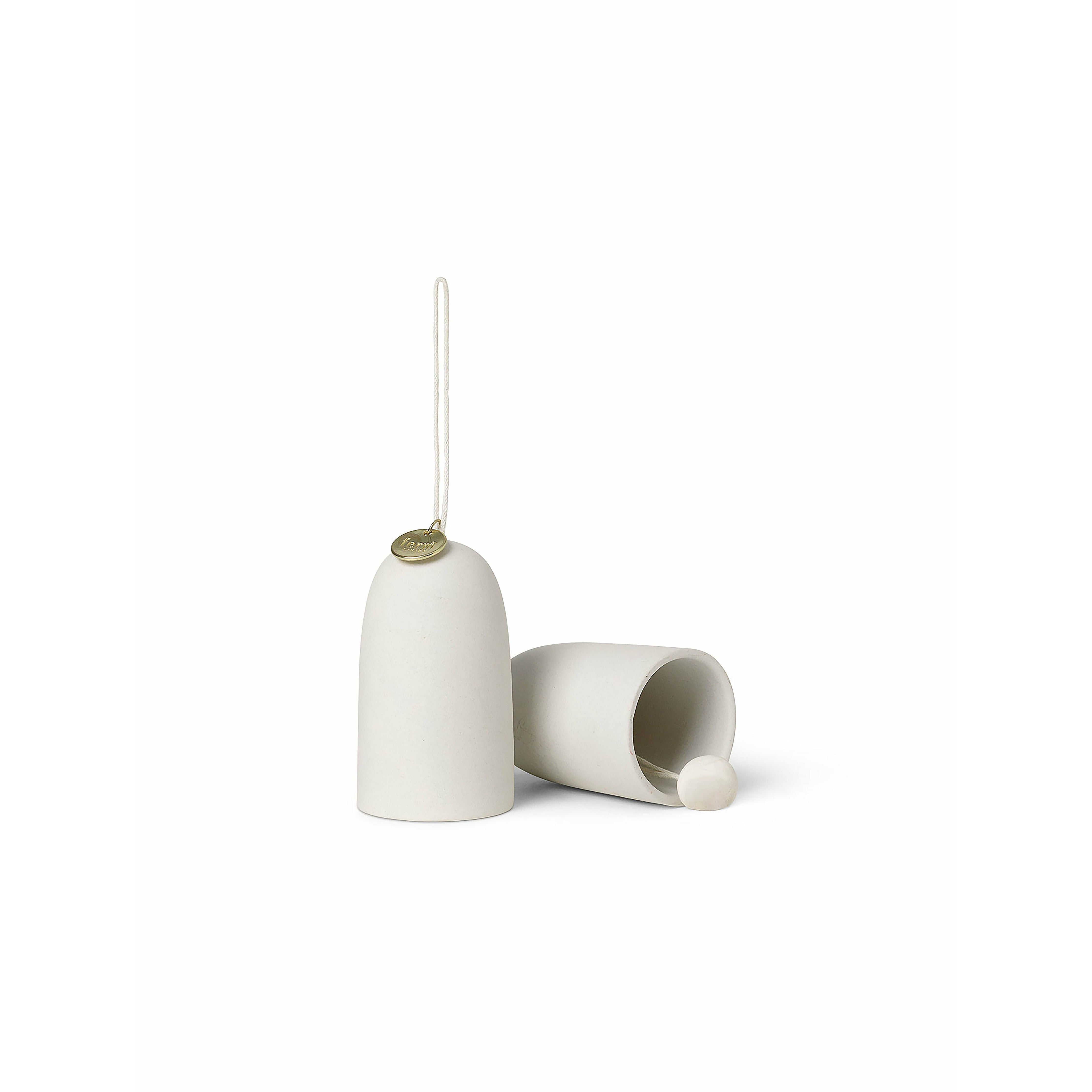 [product_category]-Ferm Living Bell Ceramic Ornament, Set Of 2-Ferm Living-5704723275589-1104264592-FER-3