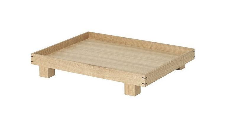 [product_category]-Ferm Living Bon Wooden Tray Small, Oak Wood-Ferm Living-5704723022428-3398-FER-1