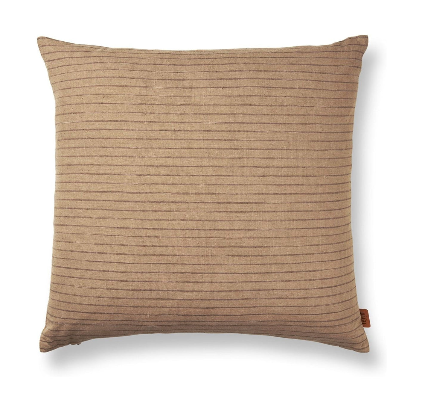 [product_category]-Ferm Living Brown Cotton Cushion, Stripe-Ferm Living-5704723304432-1104267477-FER-1
