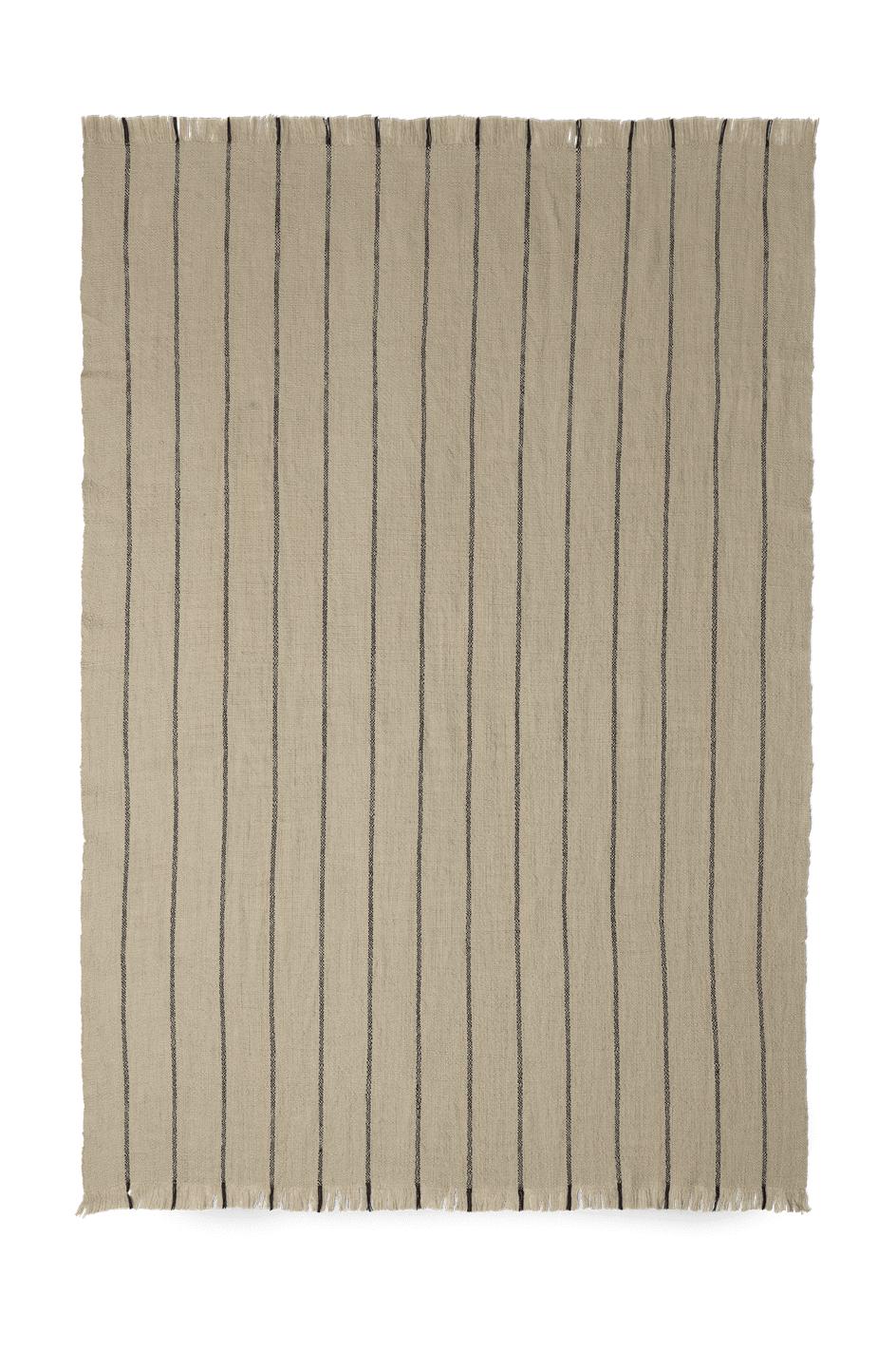 [product_category]-Ferm Living Calm Blanket, Camel/Black-Ferm Living-5704723294016-1104266435-FER-1