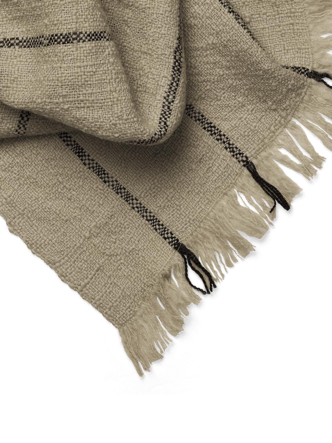 [product_category]-Ferm Living Calm Blanket, Camel/Black-Ferm Living-5704723294016-1104266435-FER-3