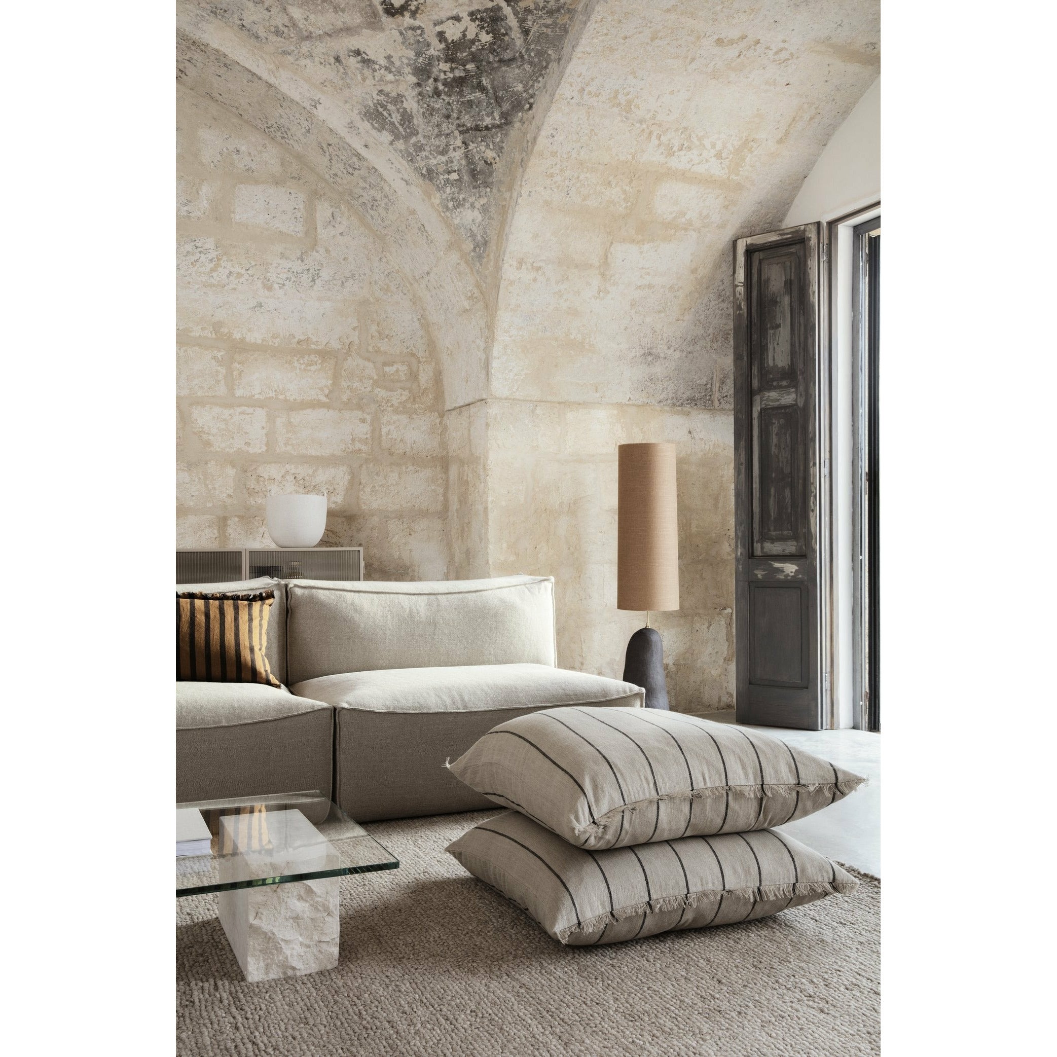 [product_category]-Ferm Living Catena Pouf Square S500 Cotton Linen, Natural-Ferm Living-5704723264484-1104263482-FER-8