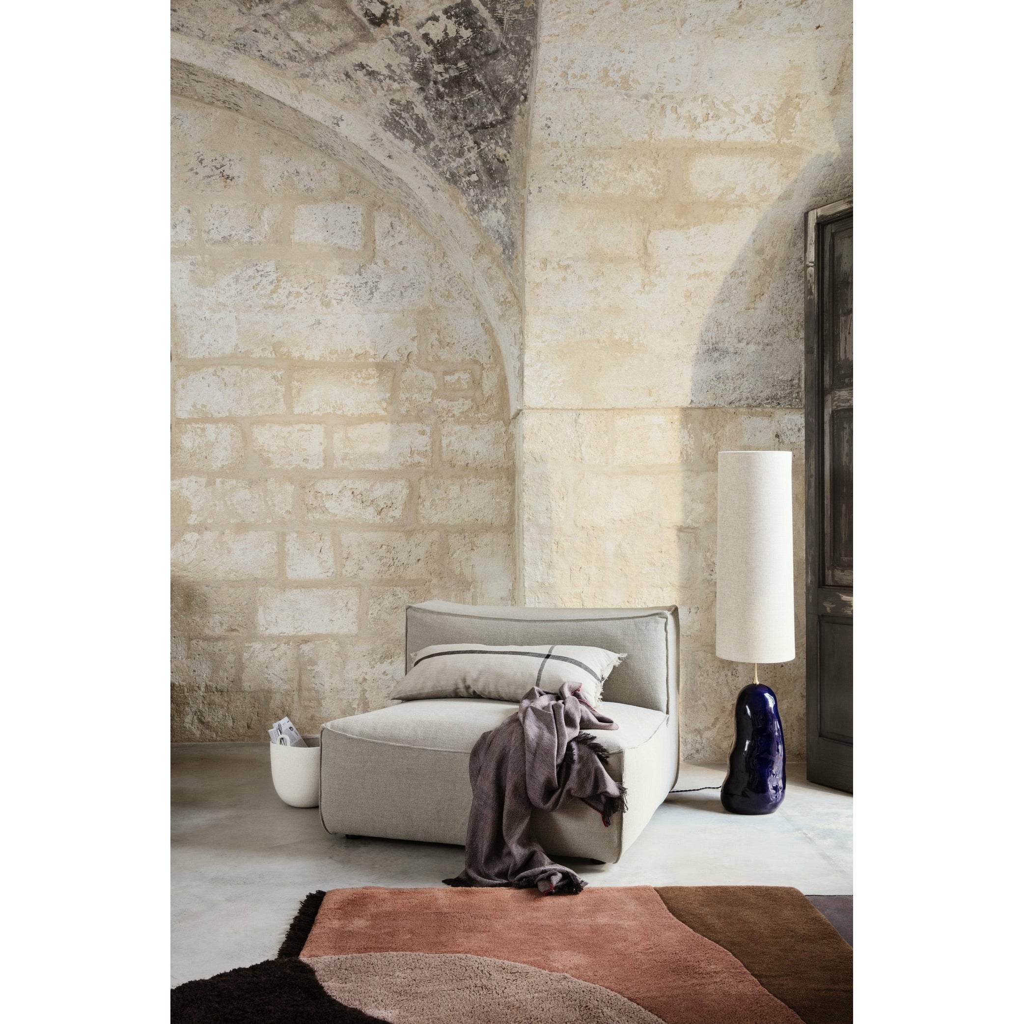[product_category]-Ferm Living Catena Pouf Square S500 Cotton Linen, Natural-Ferm Living-5704723264484-1104263482-FER-9