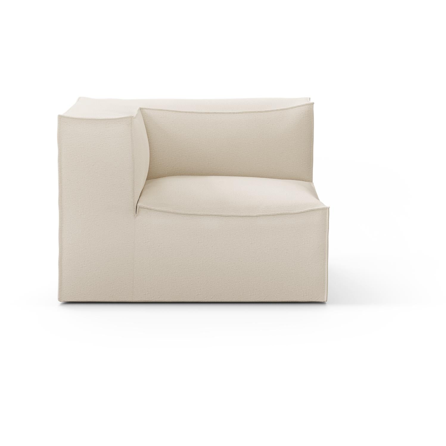 [product_category]-Ferm Living Catena Sofa Connecting Corner L200 Dry Cotton Slub, Off White-Ferm Living-1101992844-FER-1
