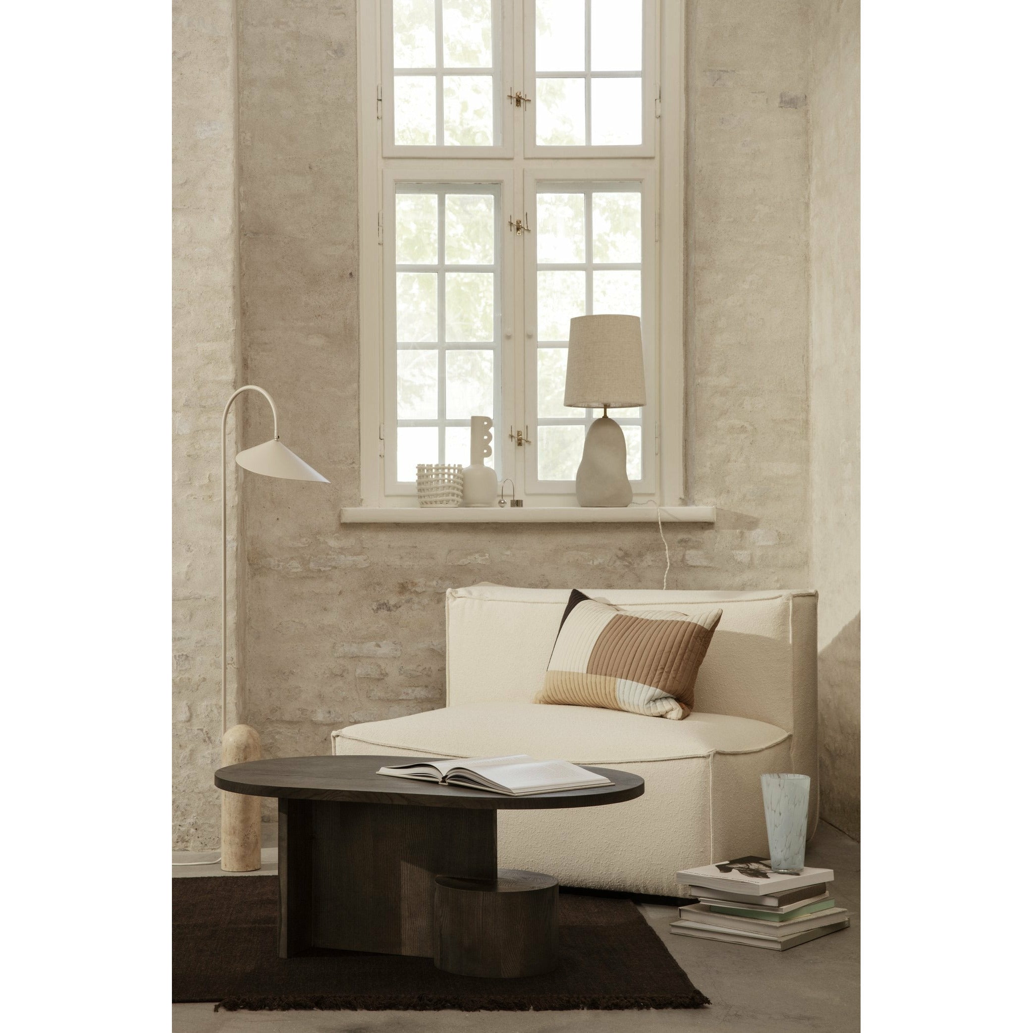 [product_category]-Ferm Living Catena Sofa Open End Lefts L300 Dry Cotton Slub, Off White-Ferm Living-1102022844-FER-2