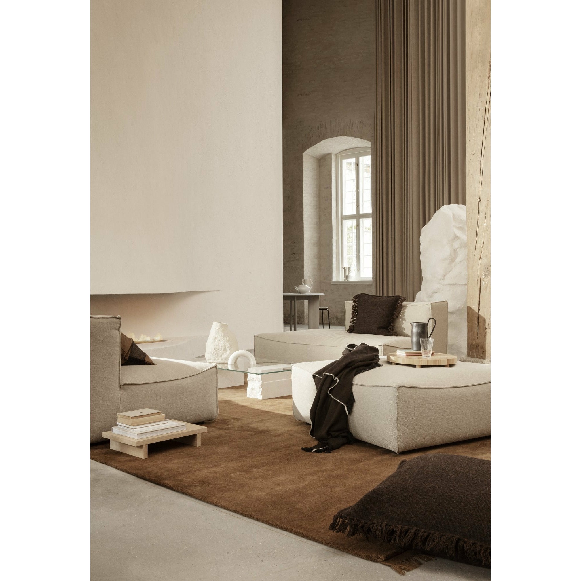 [product_category]-Ferm Living Catena Sofa Open End Right L301 Dry Cotton Slub, Off White-Ferm Living-1102032844-FER-8