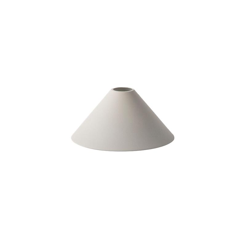[product_category]-Ferm Living Cone Lampshade, Light Grey-Ferm Living-5704723008101-5118-FER-3