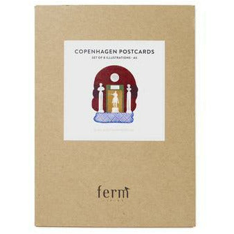 Ferm Living Copenhagen Postcards, 8pcs.
