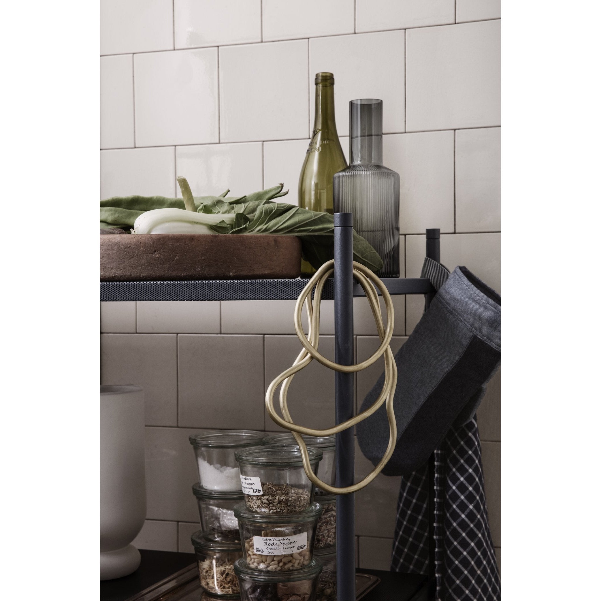 Ferm Living Denim Apron Blue, Short