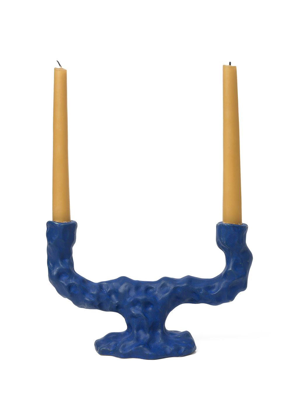 [product_category]-Ferm Living Ditto Candle Holder Double, Light Blue-Ferm Living-5704723281030-1104265137-FER-2