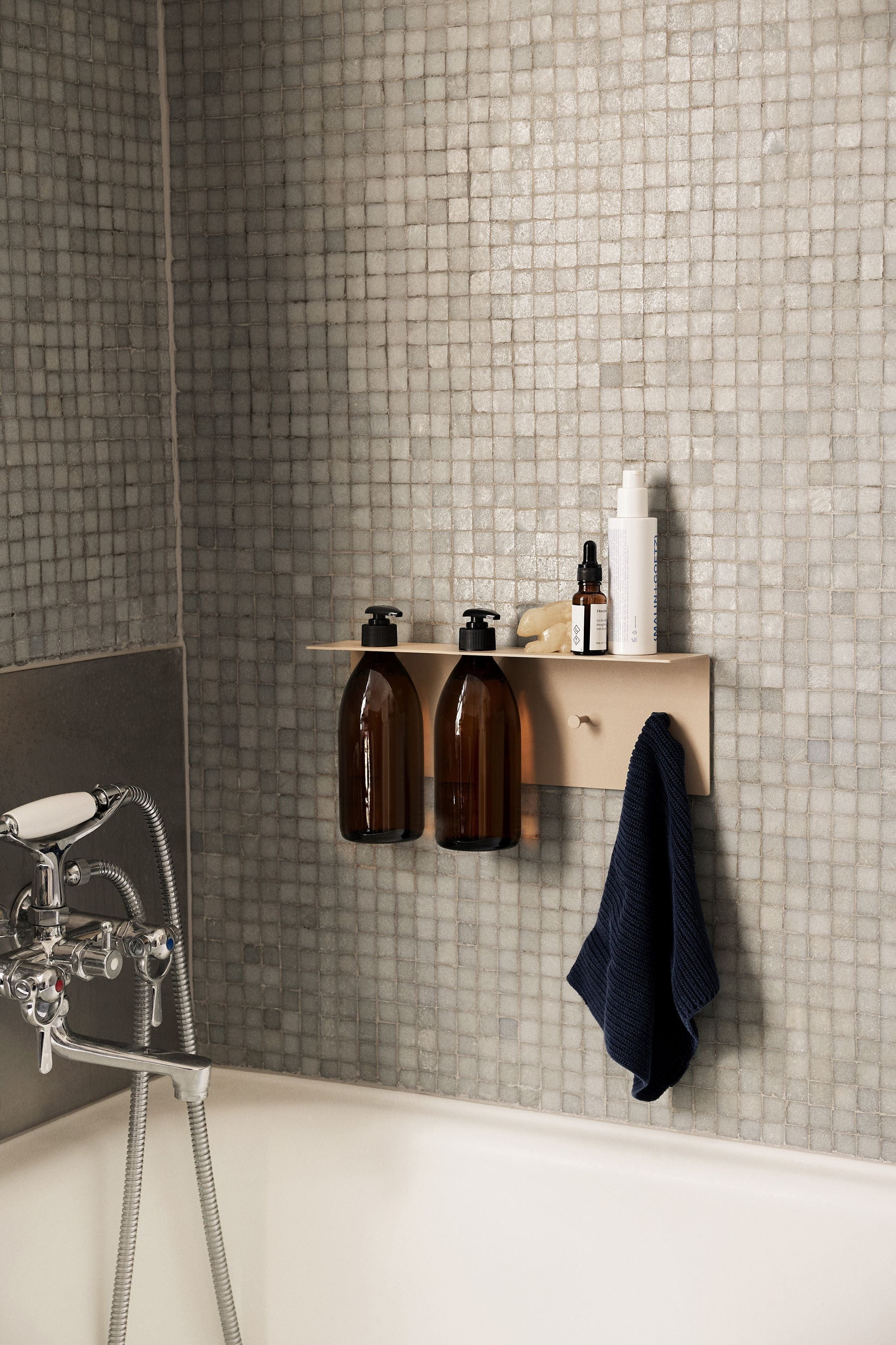 [product_category]-Ferm Living Dora Bathroom Shelf, Cashmere-Ferm Living-5704723293323-1104266366-FER-4