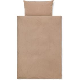 Ferm Living Prik broderi seng linned støvet rose, baby