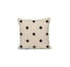 Ferm Living Prik tuftet pude, sand/sort