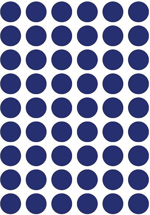 Ferm Living Dots Wallsticker, Blue