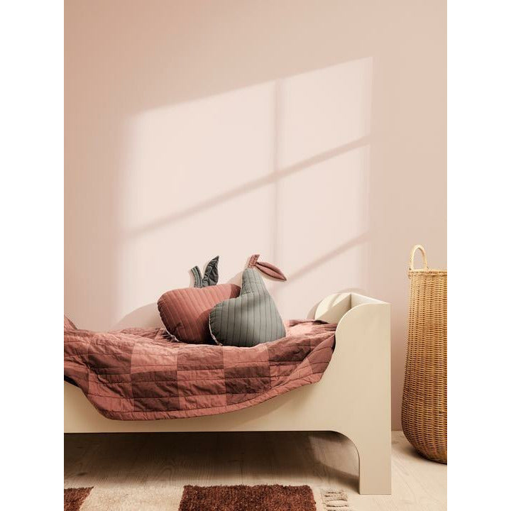 [product_category]-Ferm Living Duo Quilted Blanket 90x187 Cm, Red Brown-Ferm Living-5704723278757-1104264909-FER-3