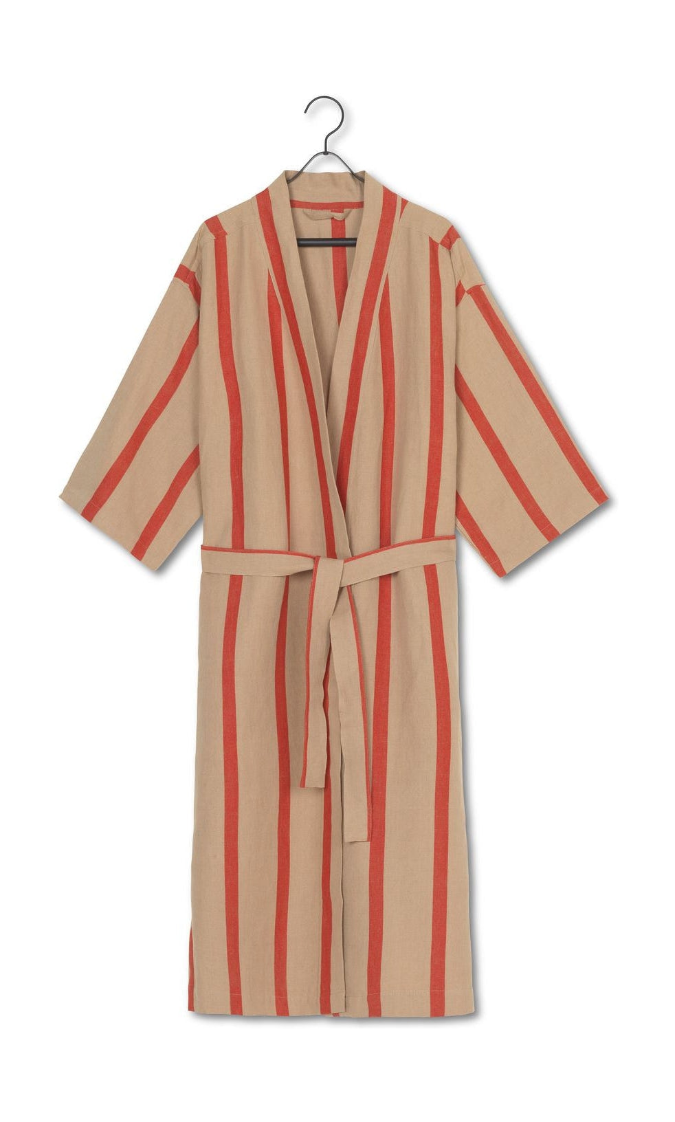 [product_category]-Ferm Living Field Bathrobe, Camel/Red-Ferm Living-5704723283584-1104265392-FER-1