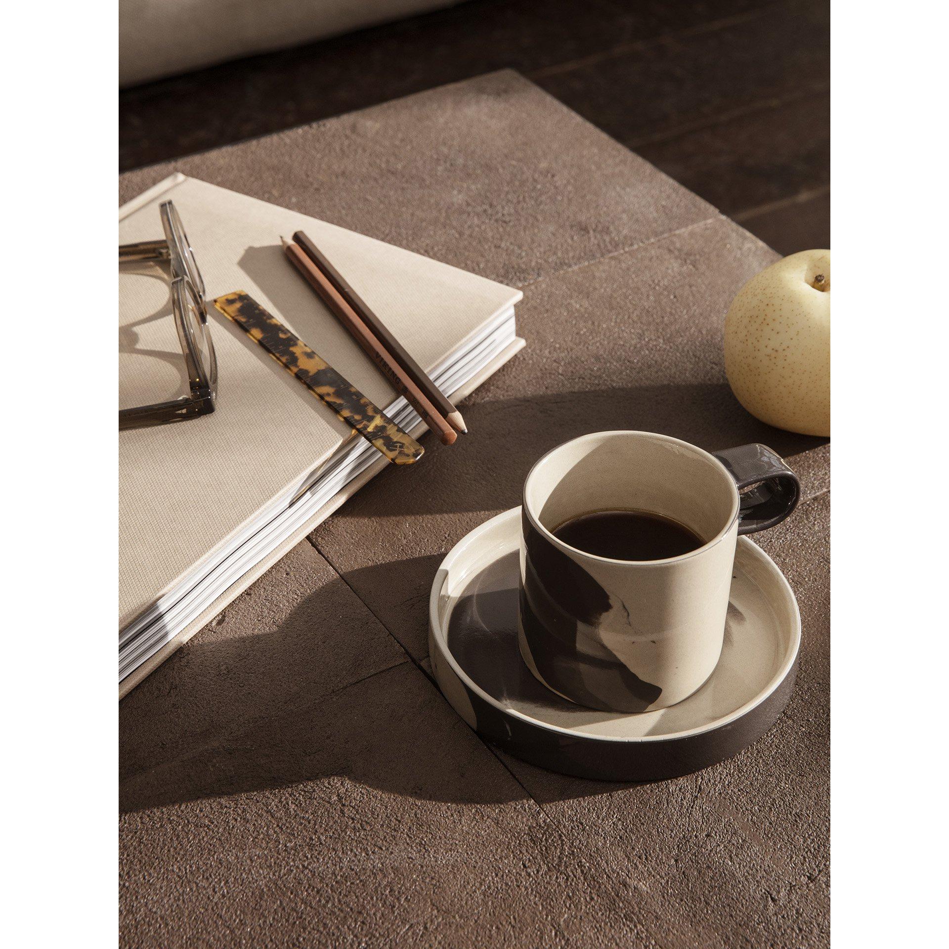 [product_category]-Ferm Living Flod Tiles Café Table, Mocha/Black-Ferm Living-5704723270799-1104264113-FER-3