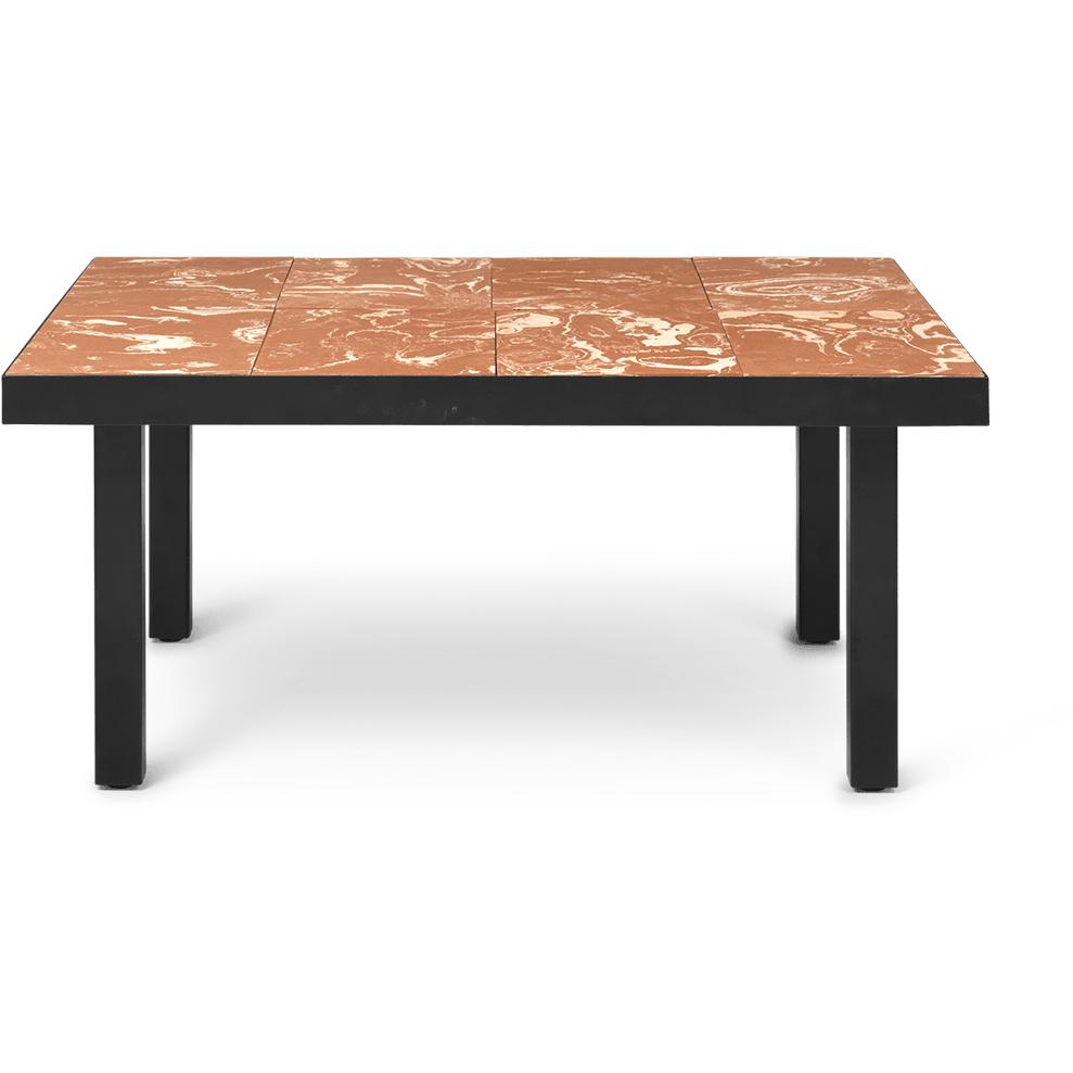 [product_category]-Ferm Living Flod Tiles Coffee Table, Terracotta/Black-Ferm Living-5704723270812-1104264115-FER-1
