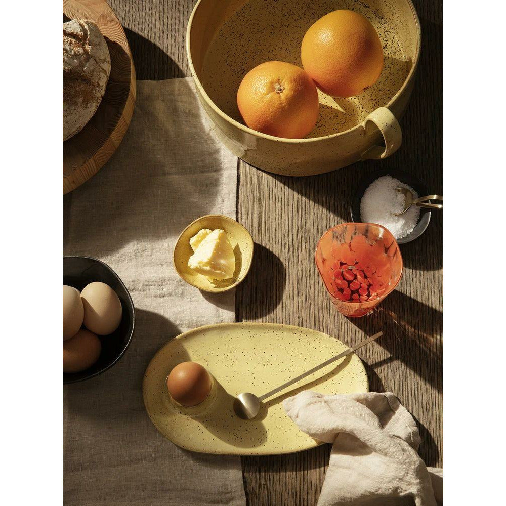 [product_category]-Ferm Living Flow Centrepiece, Yellow Speckle-Ferm Living-5704723261421-1104263176-FER-2