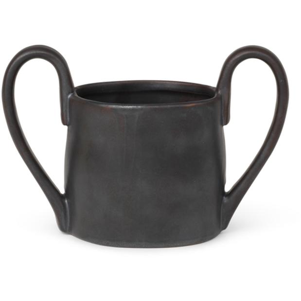 [product_category]-Ferm Living Flow Children's Mug, Black-Ferm Living-5704723261711-1104263205-FER-1